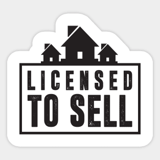 Licensed To Sell T-Shirt Sticker